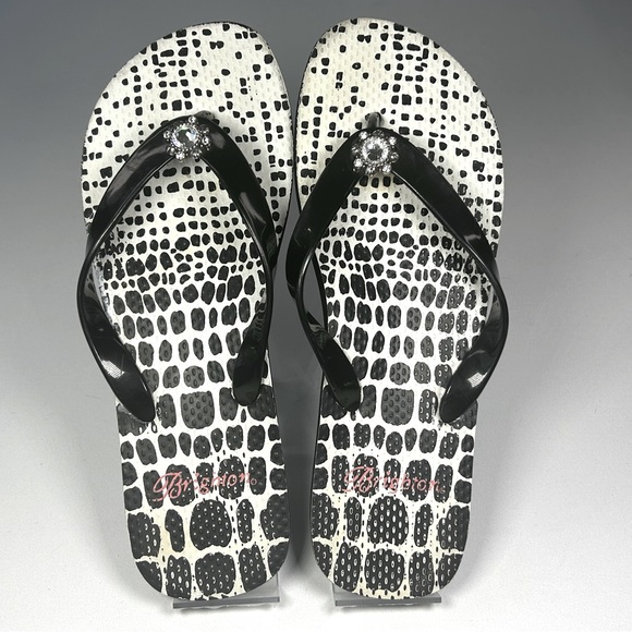 Brighton Classic Jungle Float Flip Flops Size 7-8 Women's - Picture 3 of 12